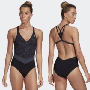 Adidas Women's Primeblue One-Piece Swimsuit fitness and competitive training 32A